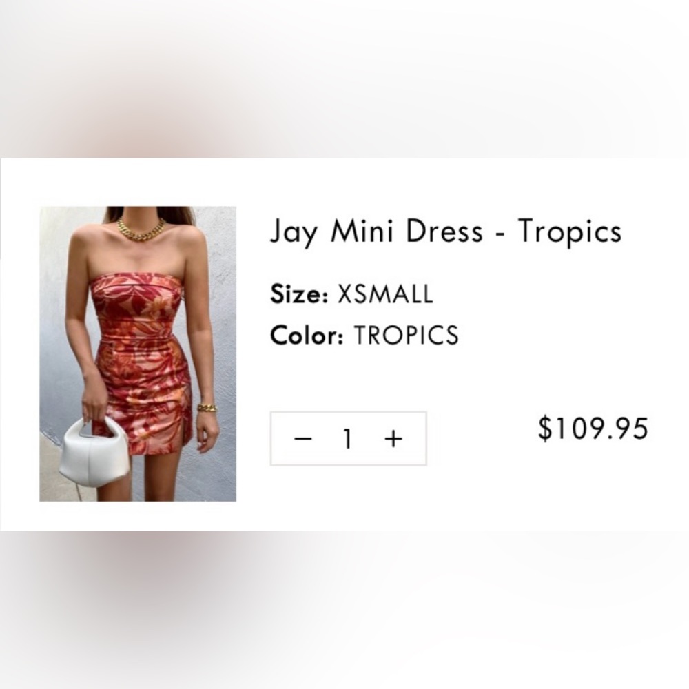 Mini dress